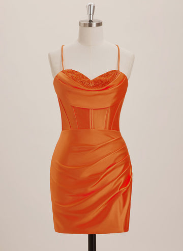 Sheath/Column Sweetheart Short Jersey Mini Dress With Rhinestone