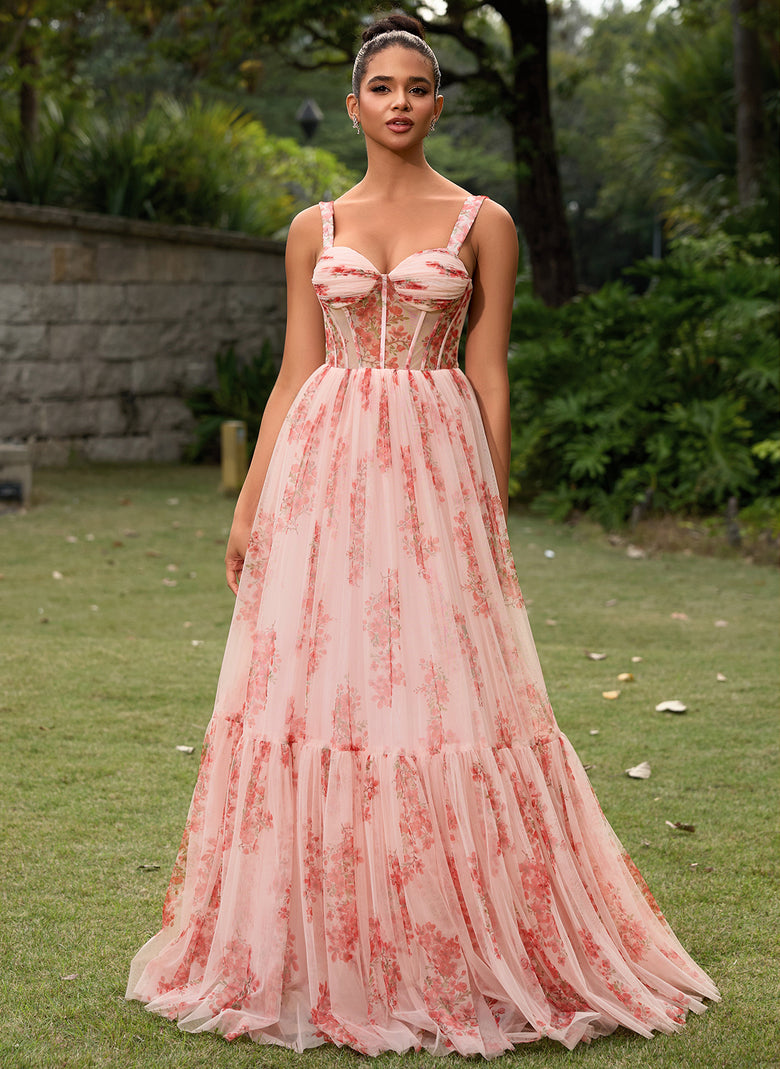 pink floral
