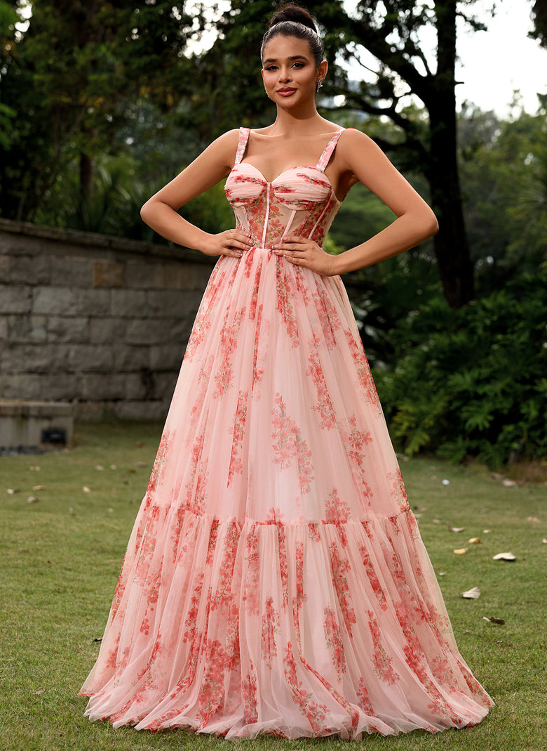 pink floral