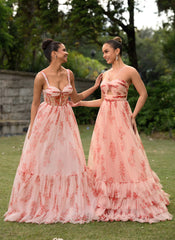 pink floral