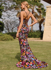 black floral