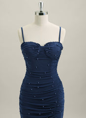 Sheath/Column Sleeveless Jersey Maxi Dress With Beading