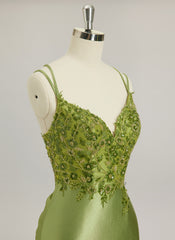 Trumpet/Mermaid V-Neck Sweep Train Jersey Prom Dresses With Sequins Beading Embroidered