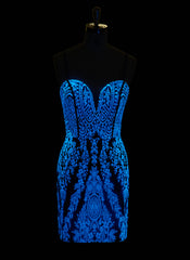 Bodycon Sweetheart Short/Mini Lace Prom Dresses