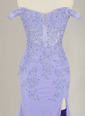 Trumpet/Mermaid Sweep Train Lace Maxi Dress With Rhinestone