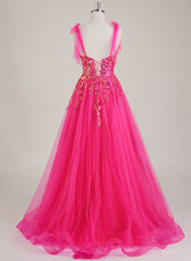 Sleeveless V-Neck Sequins Tulle Ball-Gown/Princess Maxi Dress