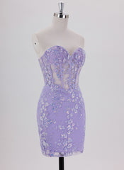 Sheath/Column Sleeveless Short Tulle Homecoming Dress With Sequins