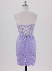 Sheath/Column Sleeveless Short Tulle Homecoming Dress With Sequins