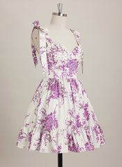 Ball-Gown/Princess Sweetheart Short Satin Mini Dress