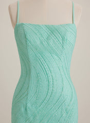 Sheath/Column Square Short Lace Mini Dress