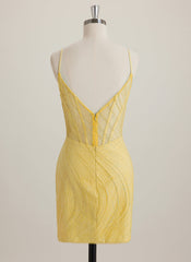 Sheath/Column Square Short Lace Mini Dress