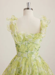 Ball-Gown/Princess Asymmetrical Short Tulle Mini Dress With Ruffle