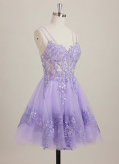 Ball-Gown/Princess V-Neck Short Tulle Mini Dress
