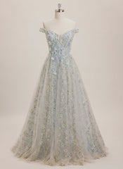 Ball-Gown/Princess Off the Shoulder Sweep Train Jersey Maxi Dresses With Sequins