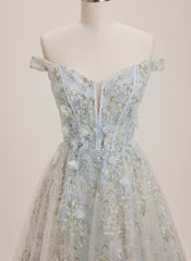 Ball-Gown/Princess Off the Shoulder Sweep Train Jersey Maxi Dresses With Sequins