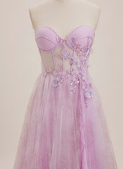 Ball-Gown/Princess Sweetheart Floor-Length Jersey Maxi Dresses With 3D Floral Sequins Appliques Lace