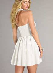Ball-Gown/Princess Sleeveless Short Metallic Homecoming Dress With Pleated