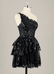 Ball-Gown/Princess Sleeveless Short Tulle Homecoming Dress With Sequins