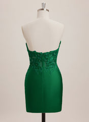 Sheath/Column V-Neck Short Jersey Mini Dress With Sequins