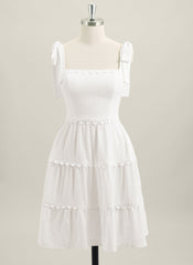 A-line Sleeveless Short Homecoming Dress