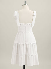 A-line Sleeveless Short Homecoming Dress