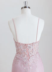 Sheath Spaghetti Straps Short Metallic Homecoming Dress With Sequins
