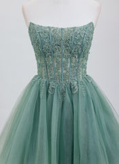 Ball-Gown/Princess Sweetheart Short Tulle Homecoming Dress With Beading Sequins