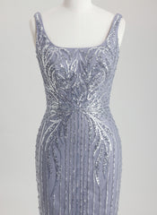 Sheath/Column Short Sequin Homecoming Dress With Sequins