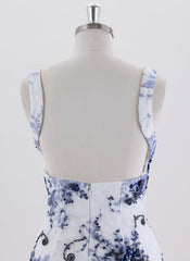 Sheath/Column Sleeveless Short Lace Homecoming Dress With Sequins