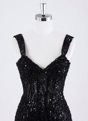 Sheath/Column Short Sequin Homecoming Dress With Sequins