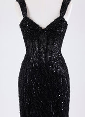 Sheath/Column Short Sequin Homecoming Dress With Sequins
