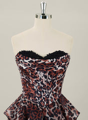Ball-Gown/Princess Sleeveless Short Orangza Homecoming Dress With Pleated