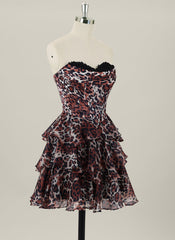Ball-Gown/Princess Sleeveless Short Orangza Homecoming Dress With Pleated