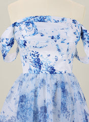 Ball-Gown/Princess Short Organza Homecoming Dress