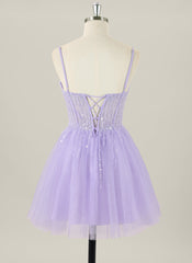 Ball-Gown/Princess Sleeveless Short Tulle Homecoming Dress