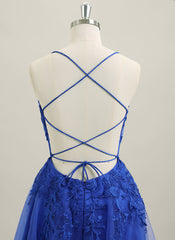 Ball-Gown/Princess Sleeveless Short Tulle Homecoming Dress With Rhinestone